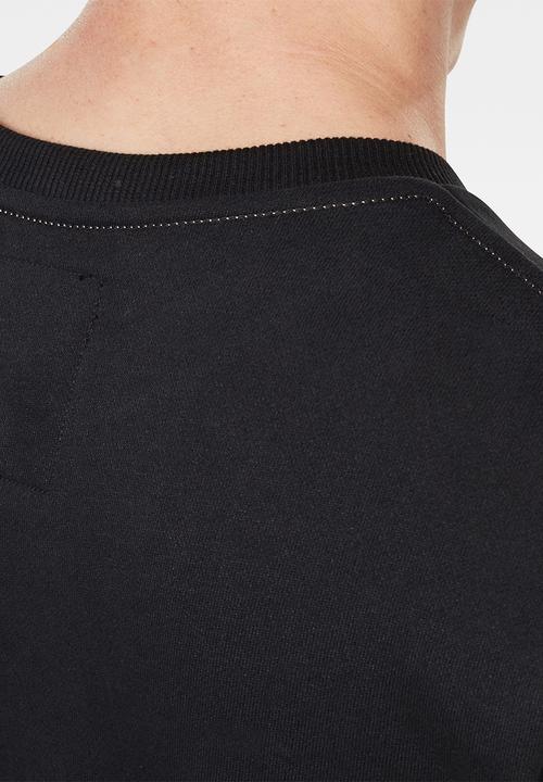 G-STAR - Graphic long sleeve sweats - black