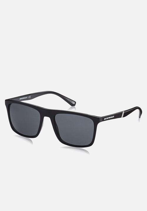 Emporio Armani - Grey lens with black sunglasses 56mm - black