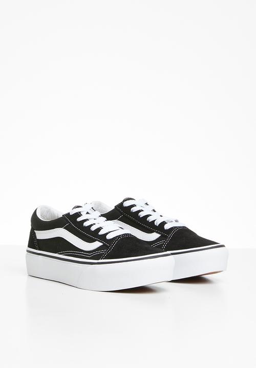 Vans - Uy old skool platform - black & white