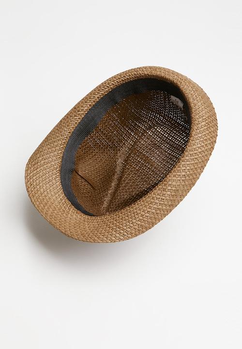 Superbalist - Ian trilby straw hat - brown