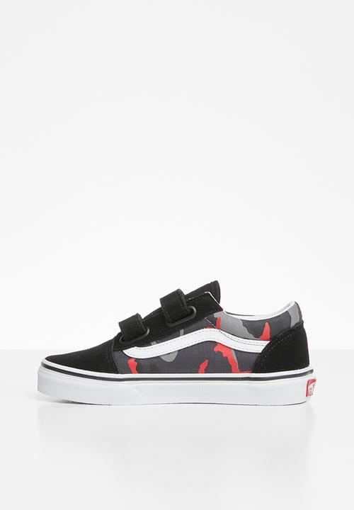 Vans - Uy old skool - black & red