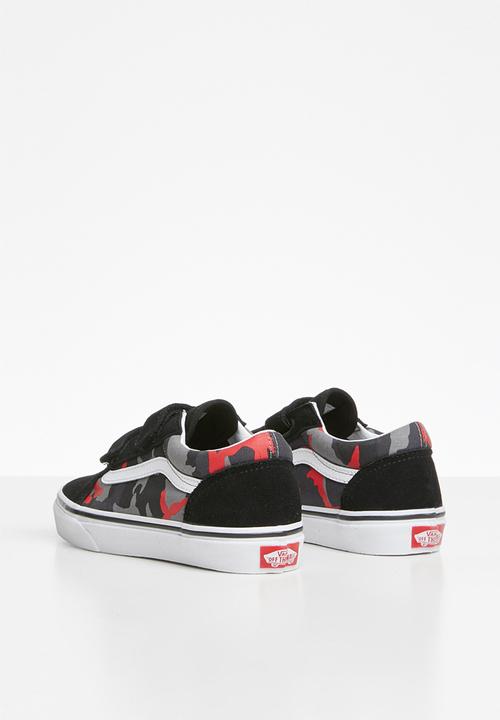 Vans - Uy old skool - black & red