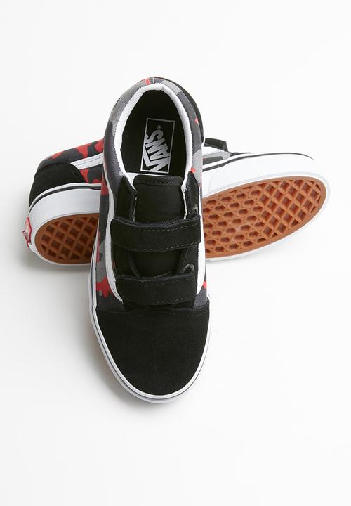 Vans - Uy old skool - black & red