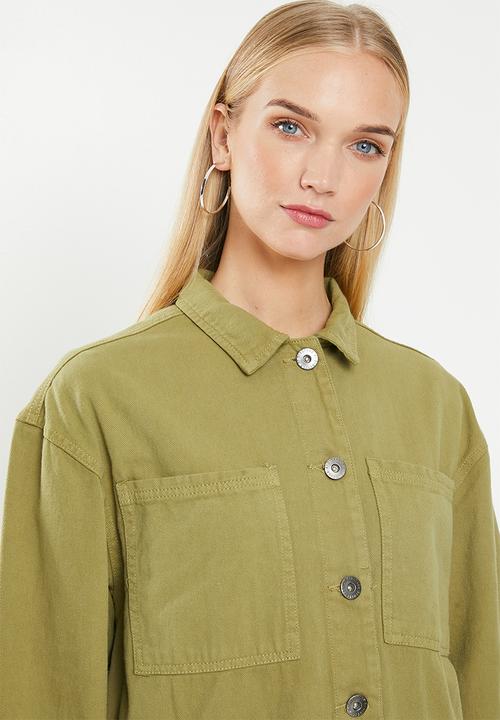 Cotton On - Eloise fashion eisenhower jacket - green