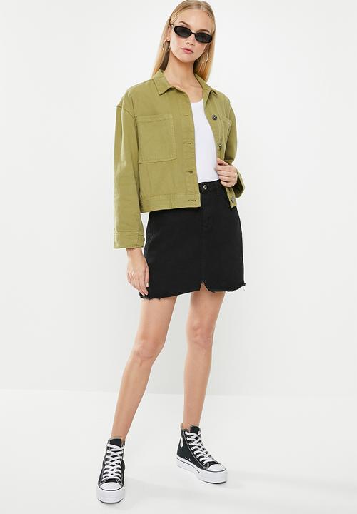 Cotton On - Eloise fashion eisenhower jacket - green