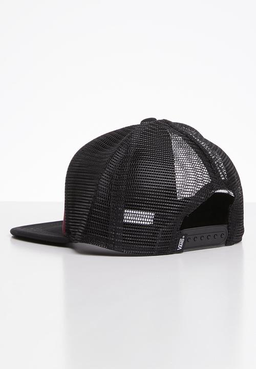 Vans - Classic patch trucker plus boys - red & black 
