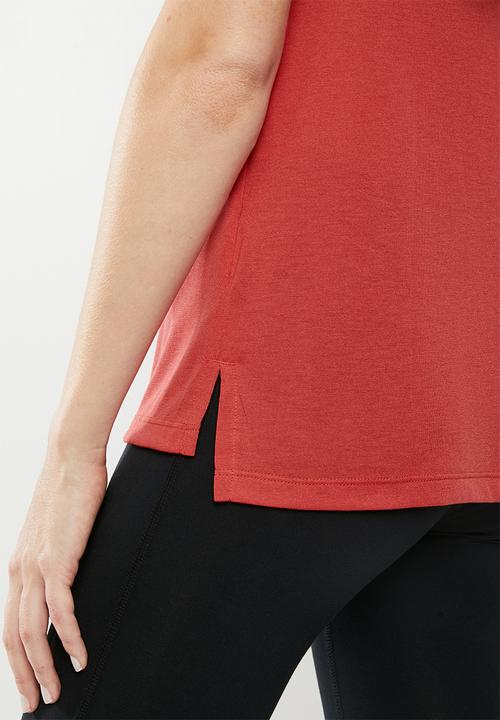 Reebok - Wor supremium logo tank top - red