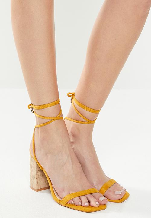 Superbalist - Donatella heel - yellow