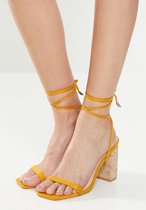 Superbalist - Donatella heel - yellow