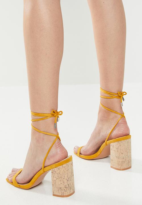 Superbalist - Donatella heel - yellow