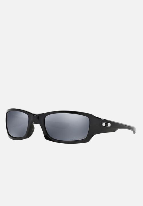Oakley - Five squared black iridium polarized lens 54mm - black