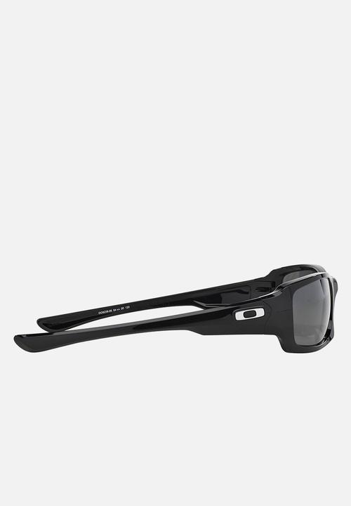 Oakley - Five squared black iridium polarized lens 54mm - black