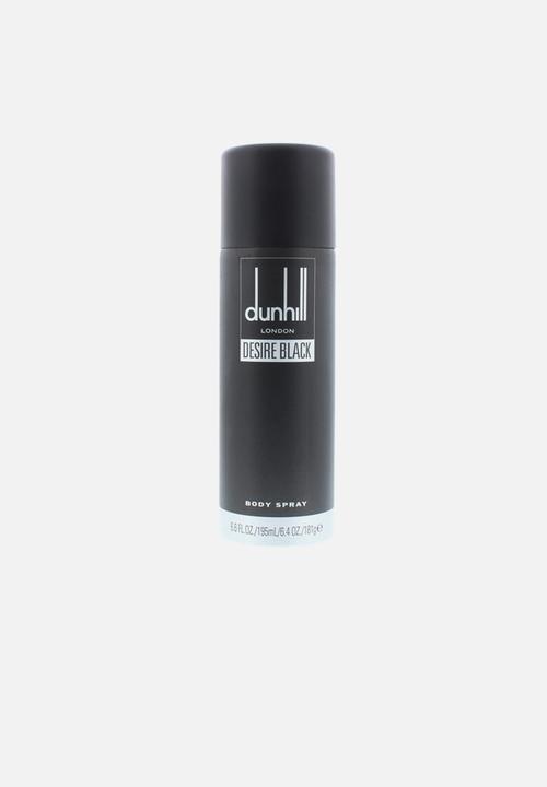 dunhill desire black body spray