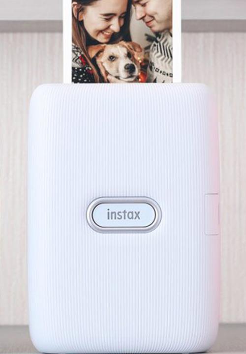 Fujifilm - Instax link mini printer - ash white