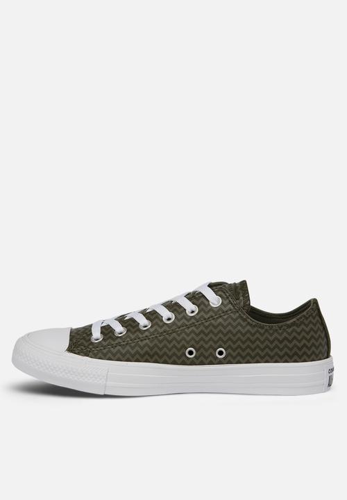 Converse - VLTG Leather ox Utility - green & field surplus