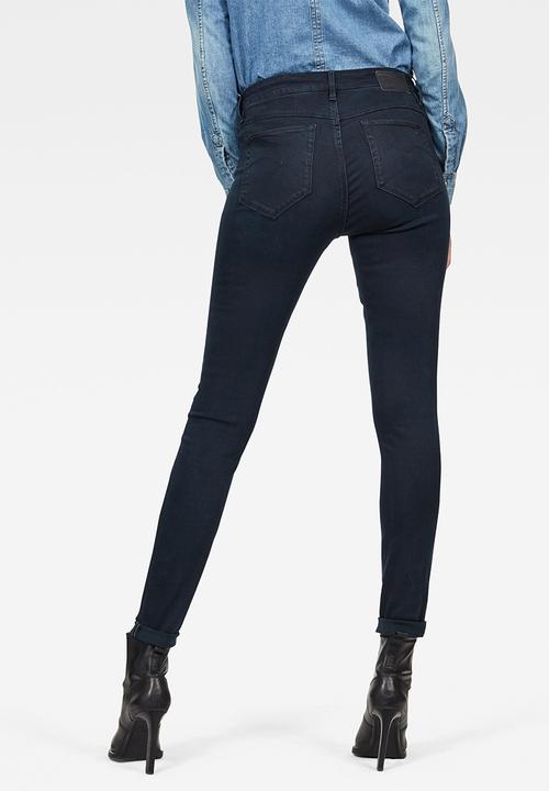 G-STAR - G-star shape high super skinny jeans - navy