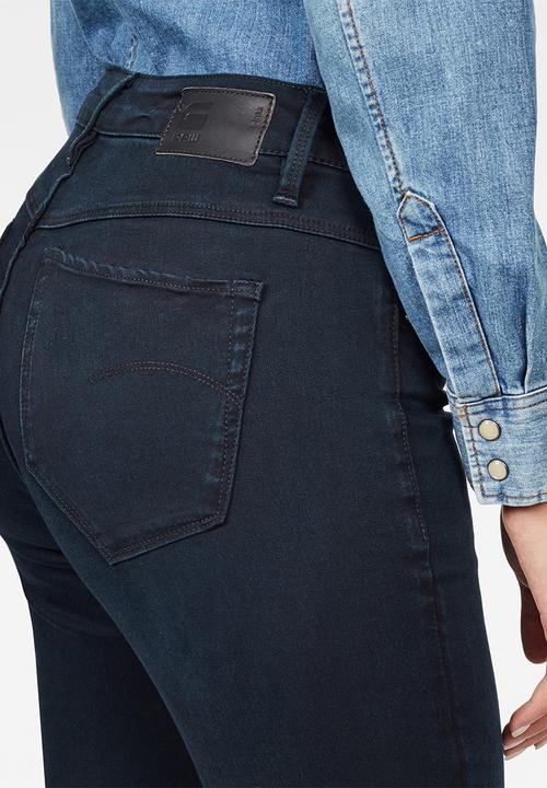 G-STAR - G-star shape high super skinny jeans - navy