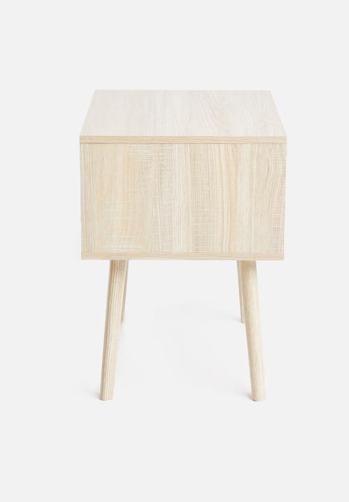Sixth Floor - Alva pedestal - blue & natural