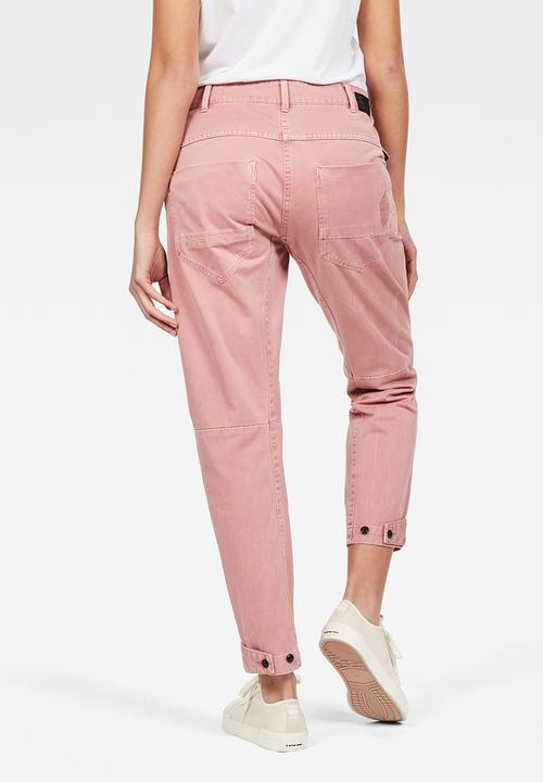 G-STAR - Army radar mid boyfriend jean - pink