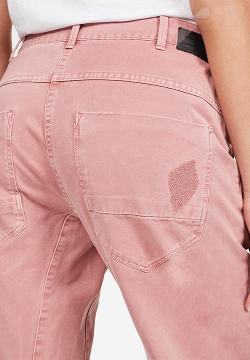 G-STAR - Army radar mid boyfriend jean - pink