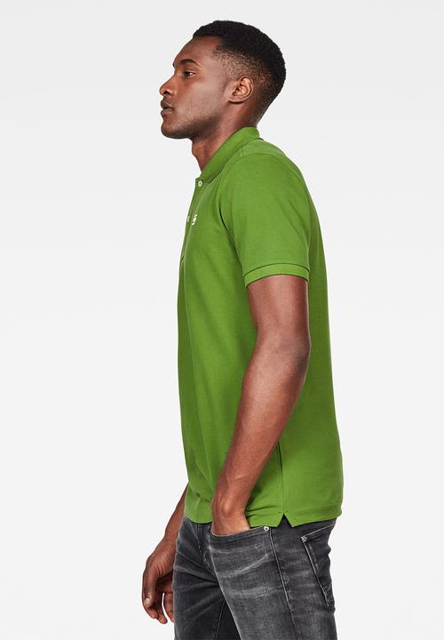 G-STAR - Dunda slim polo - green
