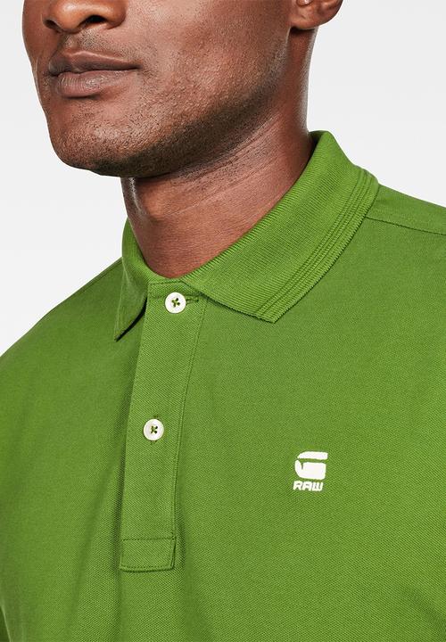 G-STAR - Dunda slim polo - green