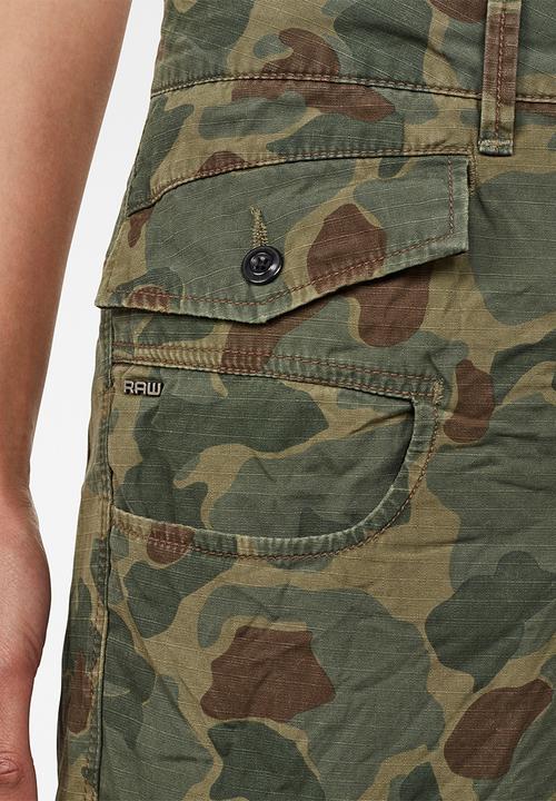 G-STAR - Army radar mid boyfriend ankle jean - khaki & brown