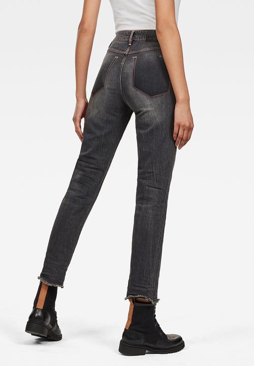 G-STAR - 3301 High straight ankle - grey