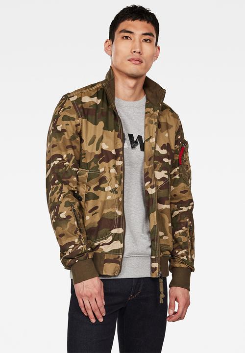 g star camouflage jacket