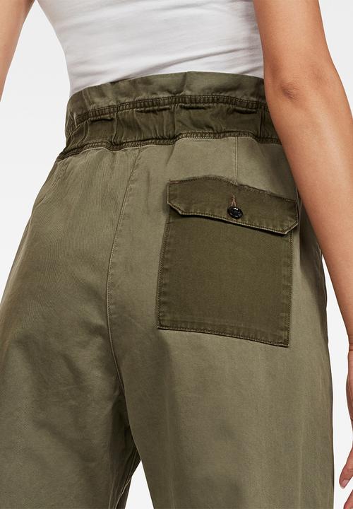 G-STAR - Bronson army paperbag - khaki
