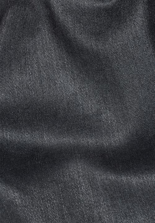 G-STAR - Ashtix zip high super skinny ankle jeans - charcoal