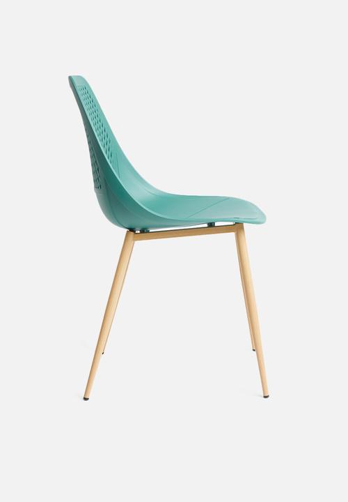 Sixth Floor - Dax chair - teal