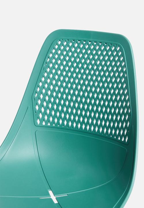 Sixth Floor - Dax chair - teal