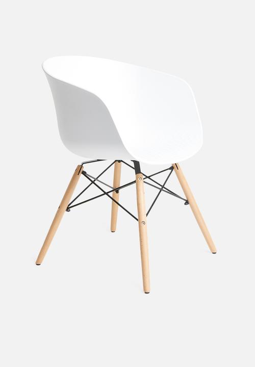 Sixth Floor - Bea chair - white