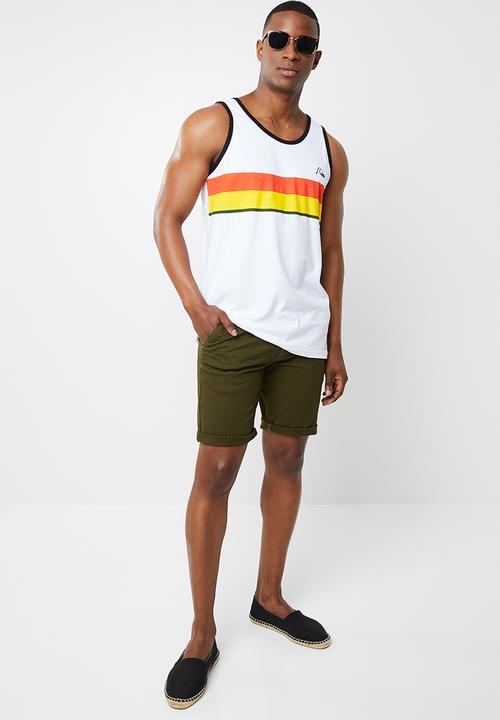 Quiksilver - Highline seasons tank - white