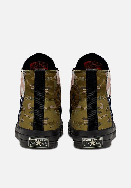 Converse - Chuck 70 blocked "hoop hunter" - camohisurplus olive/black