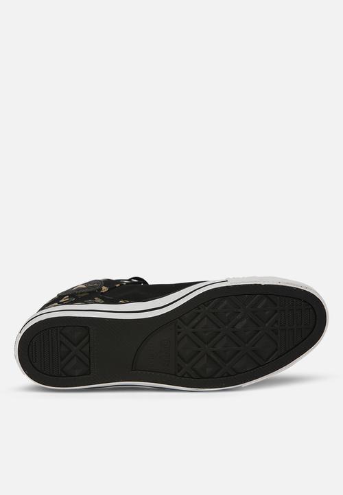 Converse - Chuck Taylor All Star street - wordmarkhiblack/desert khaki/white