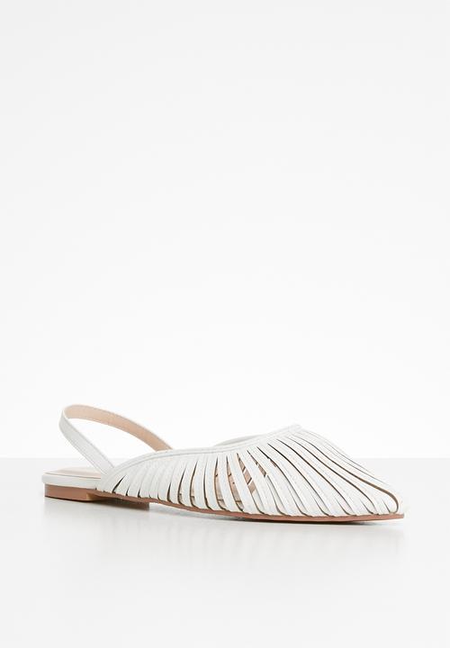 Superbalist - Lyla slingback pump - white