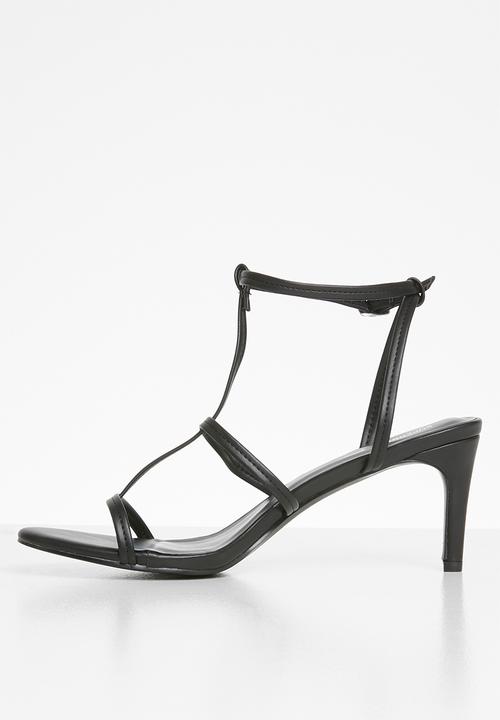 Superbalist - Gina barely there heel - black