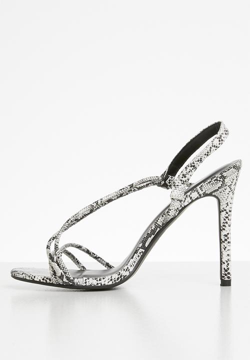Superbalist - Tamara heel - black & white 