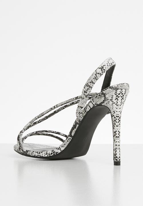 Superbalist - Tamara heel - black & white 