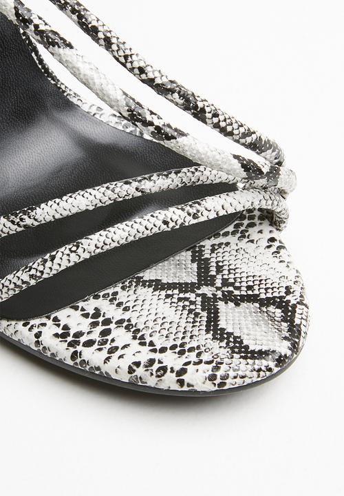 Superbalist - Tamara heel - black & white 