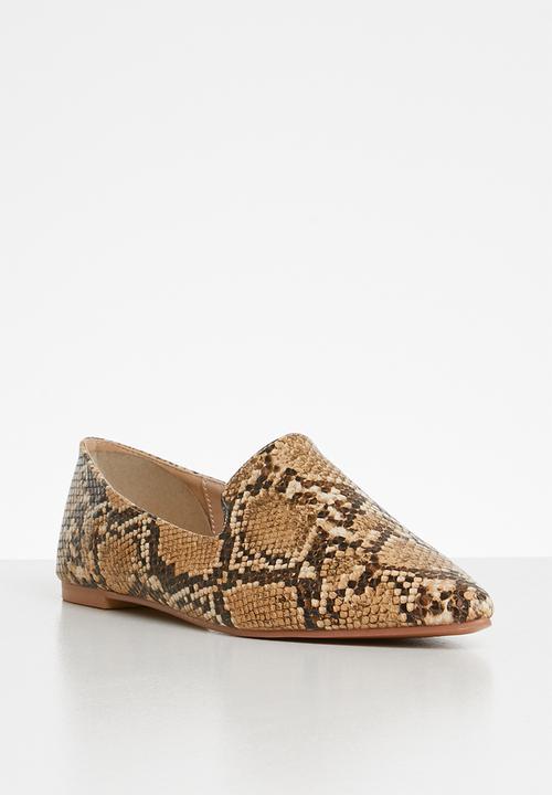 edit - Jessica loafer - brown & beige 