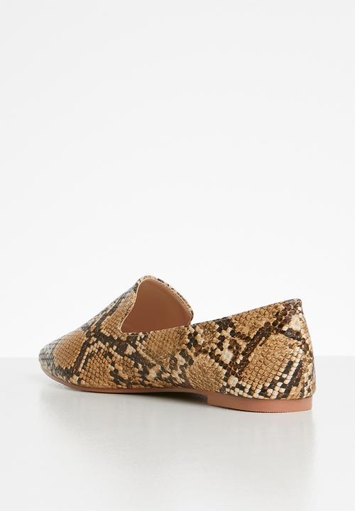 edit - Jessica loafer - brown & beige 