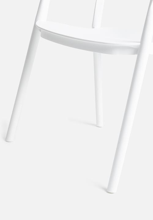 Sixth Floor - Luna chair - white