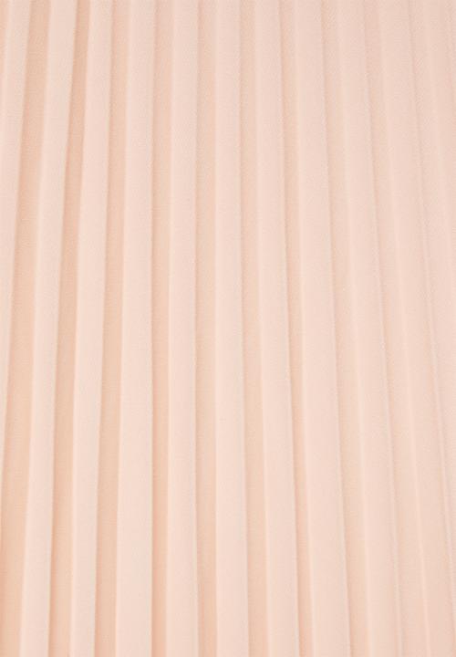 edit - Pleated maxi skirt - pink