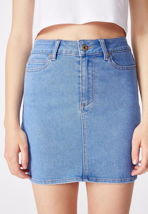 Factorie - Malibu stretch skirt - blue