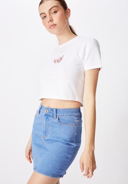 Factorie - Malibu stretch skirt - blue
