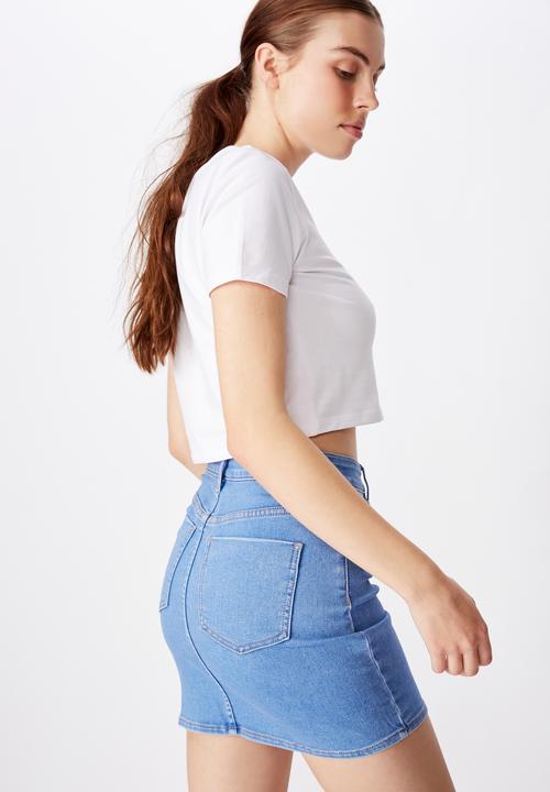Factorie - Malibu stretch skirt - blue