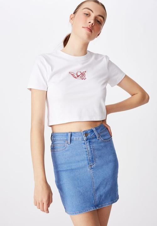 Factorie - Fitted graphic T-shirt - white
